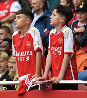 Arsenal Fans in Full Swing: Arsenal FC vs AS Monaco, Emirates Cup 2023