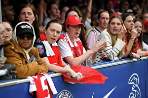 Chelsea Women V Arsenal Women 2022-23 Prints: Arsenal Fans Unite: Chelsea vs