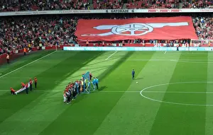 Arsenal Fans United: A Sea of Red at Arsenal vs Stoke City, Premier League 2015-16