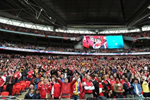 Arsenal V Wigan Athletic - FA Cup Semi Final 2014 Prints: Arsenal Fans United: The Thrill of the FA Cup Semi-Final