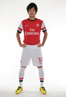 Arsenal FC 2013-14 Squad: Ryo Miyaichi at Team Photocall