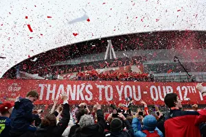 Arsenal FA Cup Final Victory Parade 2014-15 Prints: Arsenal FC: 2014-15 FA Cup Victory Parade - Celebrating Our Glory: Arsenal FA Cup Final Victory Parade 2014-15