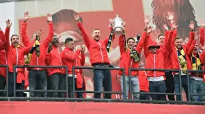 Arsenal FC: 2014-15 FA Cup Victory Parade - Celebrating Our Triumph