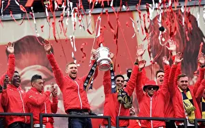 Arsenal FC: 2014-15 FA Cup Victory Parade - Celebrating the Triumph