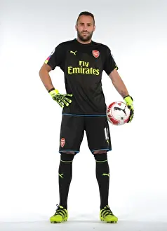 Arsenal FC: 2016-17 First Team - David Ospina at Team Photocall