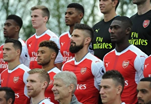 1st Team Photocall 2016-17 Prints: Arsenal FC 2016-17: Portrait of Olivier Giroud