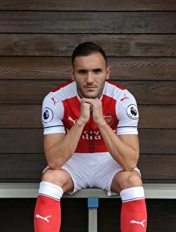 Images Dated 21st September 2016: Arsenal FC 2016-17 Squad Photocall: Lucas Perez