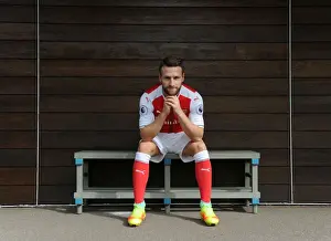 Arsenal FC 2016-17 Squad: Shkodran Mustafi at Arsenal's First Team Photocall