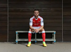 1st Team Photocall 2016-17 Prints: Arsenal FC 2016-17 Squad: Shkodran Mustafi at Photocall