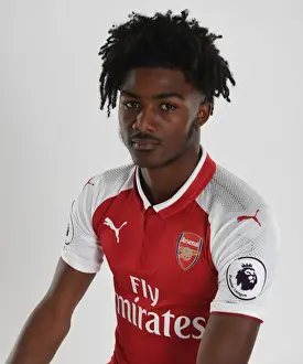 Arsenal 1st Team Photocall 2017-18 Prints: Arsenal FC 2017-18: Ainsley Maitland-Niles at the First Team Photocall