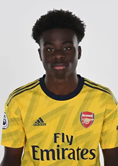Arsenal FC: 2019-2020 Team Photocall with Bukayo Saka
