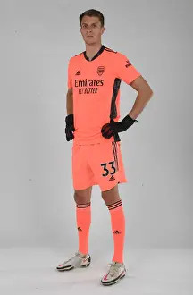 Arsenal FC: 2020-21 First Team - Matt Macey at Team Photocall