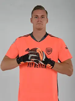 Arsenal FC 2020-21 Team Photocall: Bernd Leno at London Colney