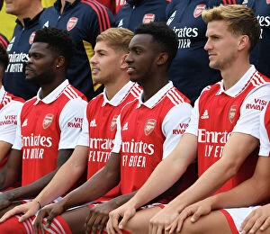 Images Dated 4th October 2022: Arsenal FC 2022-23 First Team: Eddie Nketiah as Captain