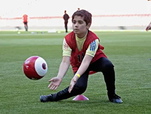 2022 Ball Squad Trials Prints: Arsenal FC 2022: Discovering the New Ball Squad Stars