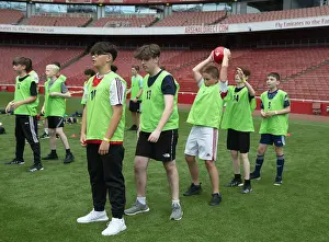 2022 Ball Squad Trials Prints: Arsenal FC 2022: Uncovering Football's Future Star at Ball Squad Trials