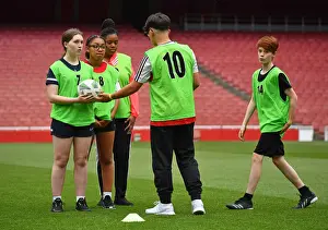 2022 Ball Squad Trials Prints: Arsenal FC 2022: Uncovering Football's Future Stars - Ball Squad Trials