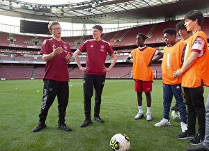 Images Dated 18th May 2022: Arsenal FC 2022: Uncovering Football's Next Prodigy - Ball Squad Trials