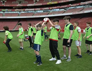 2022 Ball Squad Trials Prints: Arsenal FC 2022: Uncovering Football's Next Prodigy at Ball Squad Trials