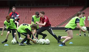 2022 Ball Squad Trials Prints: Arsenal FC 2022: Uncovering Football's Next Prodigy at Ball Squad Trials