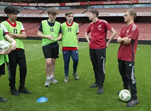 2022 Ball Squad Trials Prints: Arsenal FC 2022: Uncovering Football's Next Prodigy - Ball Squad Trials