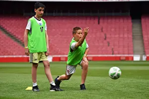 2022 Ball Squad Trials Prints: Arsenal FC 2022: Uncovering Tomorrow's Football Talents at Ball Squad Trials