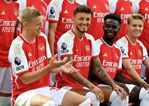 Images Dated 18th September 2023: Arsenal FC 2023-24: Unity and Determination - The First Team