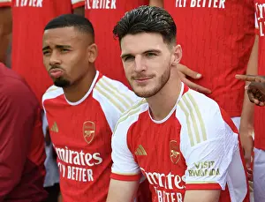 Men's Team Photo 2023-24 Prints: Arsenal FC 2023-24: Unity and Determination - The First Team
