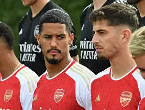Men's Team Photo 2023-24 Prints: Arsenal FC 2023-24: Unity and Determination - The First Team
