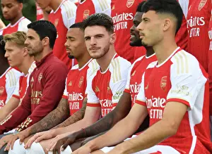 Men's Team Photo 2023-24 Prints: Arsenal FC 2023-24: Unity and Determination - The First Team