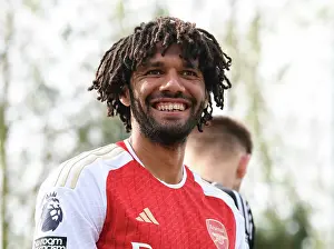 Men's Team Photo 2023-24 Prints: Arsenal FC 2023-24: Unity and Determination - The First Team's Reveal