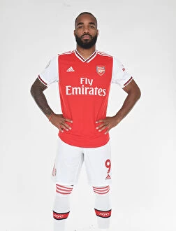 Images Dated 7th August 2019: Arsenal FC: Alex Lacazette at 2019-2020 Pre-Season Photoshoot