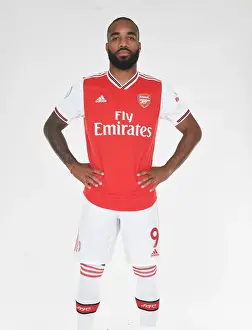 Arsenal FC: Alex Lacazette at 2019-2020 Pre-Season Photoshoot