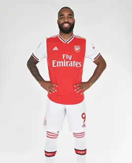 Arsenal FC: Alex Lacazette at 2019-2020 Pre-Season Photoshoot