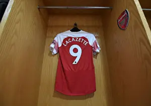 Arsenal V Burnley 2018-19 Prints: Arsenal FC: Alexandre Lacazette's Match-Ready Shirt (Arsenal v Burnley, 2018-19)