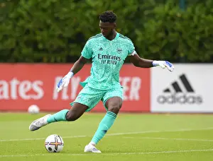 Arsenal FC: Arthur Okonkwo in Pre-Season Action Against Ipswich Town