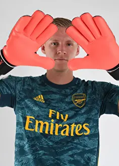 Arsenal Photocall 2019-20 Prints: Arsenal FC: Bernd Leno at 2019-20 Training Session in St Albans