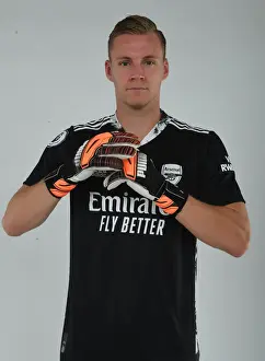 Arsenal FC: Bernd Leno at 2020-21 First Team Photocall