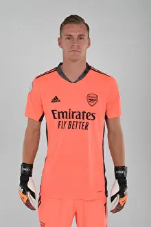 Arsenal FC: Bernd Leno at 2020-21 First Team Photocall