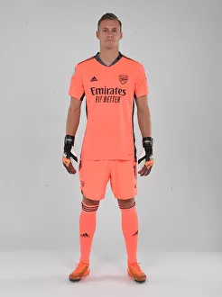 Arsenal FC: Bernd Leno at Training Ground, 2020-21 Season