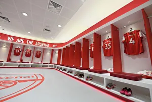 Arsenal FC: The Calm Before the Storm - Arsenal Changing Room, Premier League Match vs Everton