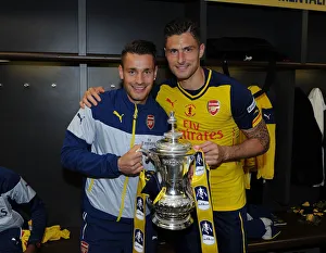 Arsenal FC Celebrates FA Cup Victory: Arsenal vs. Aston Villa, 2015
