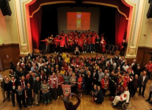Arsenal FC: Celebrating FA Cup Victory in London, 2015