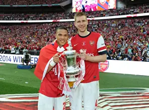 Arsenal V Hull City - FA Cup Final 2014 Prints: Arsenal FC: Celebrating FA Cup Victory at Wembley Stadium (Arsenal vs. Hull City, 2014)