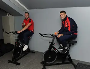 Arsenal FC: Chambers and Xhaka Pre-Season Training in Norway (Viking FK, 2016)