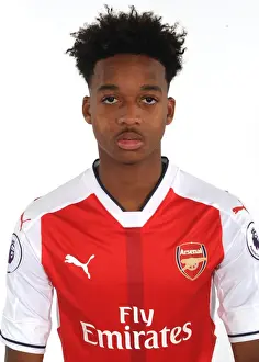 Arsenal FC: Chris Willock at 2016-17 First Team Photocall
