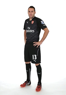 Arsenal Photocall 2014/15 Prints: Arsenal FC: David Ospina at 2014-15 Photocall