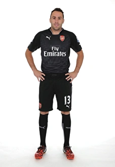 Arsenal FC: David Ospina at 2014-15 Photocall, Emirates Stadium