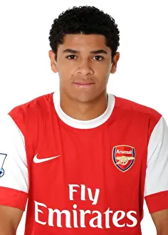 Previous Season Players Prints: Arsenal FC: Denilson at 1st Team Photocall and Membersday, Emirates Stadium (2010)