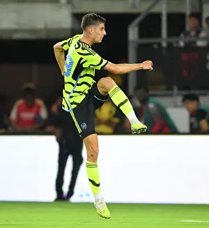 MLS Allstars V Arsenal 2023-24 Prints: Arsenal FC Dominance: Kai Havertz Scores Five Goals in MLS All-Stars Showdown